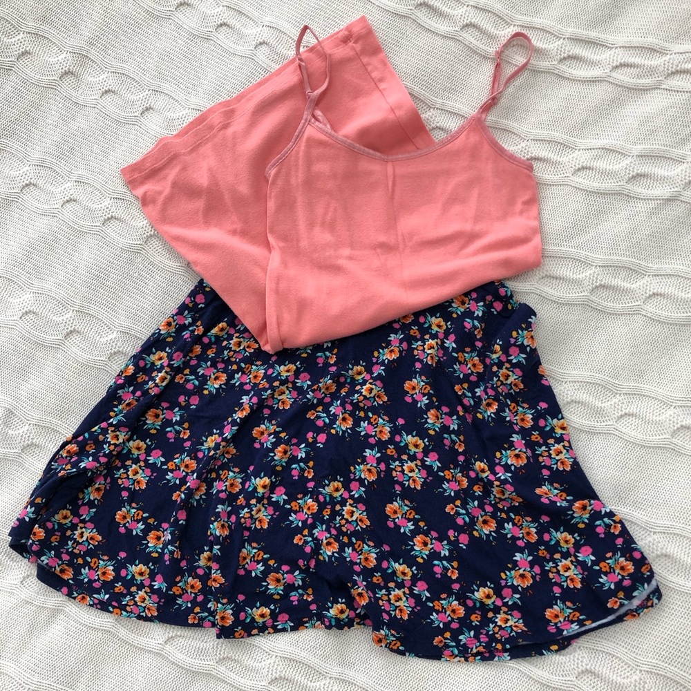 Flirty Floral Skater Skirt